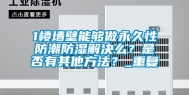 1楼墙壁能够做永久性防潮防湿解决么？是否有其他方法？_重复