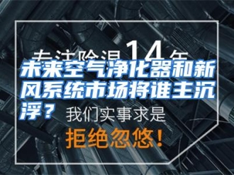 企业动态未来空气净化器和新风系统市场将谁主沉浮？