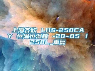 知识百科上海齐欣 LHS-250CAY 恒温恒湿箱 -20~85℃／250L_重复