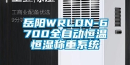 岳阳WRLDN-6700全自动恒温恒湿称重系统