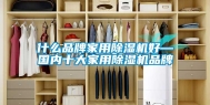 什么品牌家用除湿机好—国内十大家用除湿机品牌