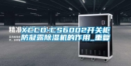 XCCD-CS6002开关柜防凝露除湿机的作用_重复