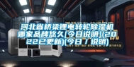 河北省桥梁锂电转轮除湿机哪家品牌悠久[今日说明](2022已更新)(今日／说明)