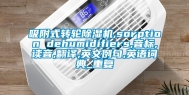 吸附式转轮除湿机,sorption dehumidifiers,音标,读音,翻译,英文例句,英语词典_重复